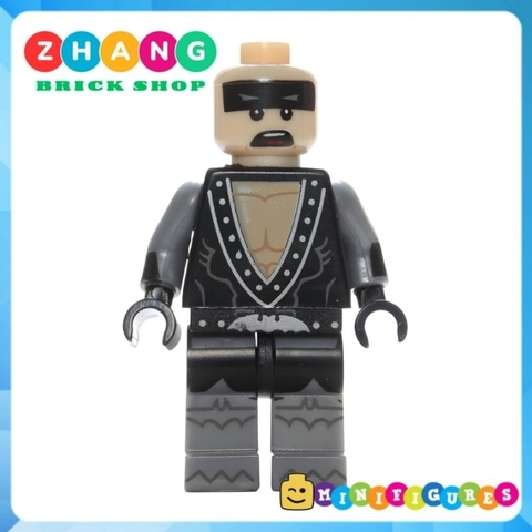 Đồ chơi xếp hình người dơi Glam Metal Batman Minifigures POGO PG111 PG8033