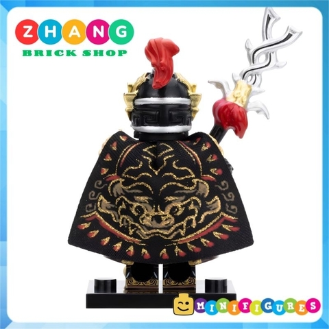 Đồ chơi xếp hình Trương Phi ngũ hổ tướng trong Tam Quốc Diễn Nghĩa Three Kingdom Minifigures