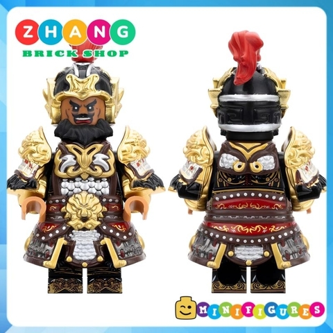 Đồ chơi xếp hình Trương Phi ngũ hổ tướng trong Tam Quốc Diễn Nghĩa Three Kingdom Minifigures