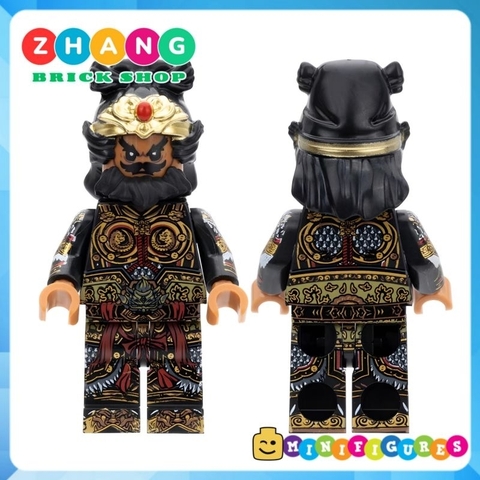 Đồ chơi xếp hình Trương Phi ngũ hổ tướng trong Tam Quốc Diễn Nghĩa Three Kingdom Minifigures