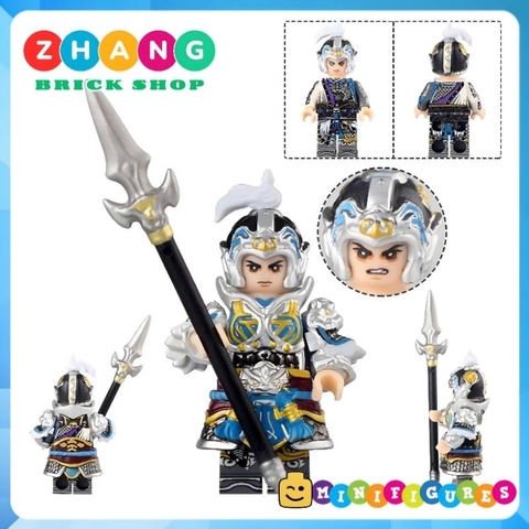 Đồ chơi xếp hình Triệu Vân Triệu Tử Long ngũ hổ tướng trong Tam Quốc Diễn Nghĩa Three Kingdom Minifigures