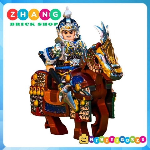 Đồ chơi xếp hình Triệu Vân Triệu Tử Long ngũ hổ tướng trong Tam Quốc Diễn Nghĩa Three Kingdom Minifigures