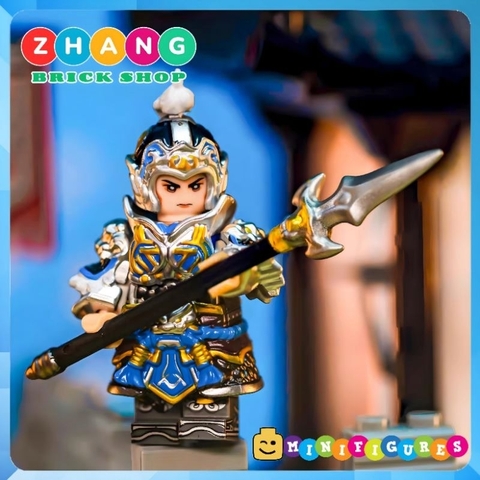 Đồ chơi xếp hình Triệu Vân Triệu Tử Long ngũ hổ tướng trong Tam Quốc Diễn Nghĩa Three Kingdom Minifigures