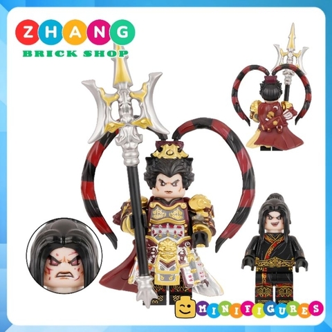 Đồ chơi xếp hình Lữ Bố chiến thần trong Tam Quốc Diễn Nghĩa Three Kingdom Minifigures