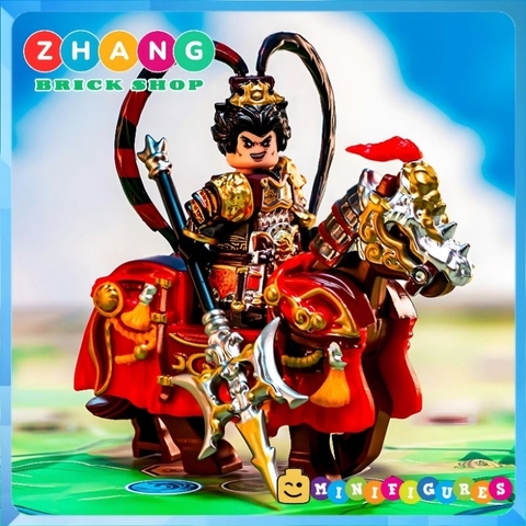 Đồ chơi xếp hình Lữ Bố chiến thần trong Tam Quốc Diễn Nghĩa Three Kingdom Minifigures