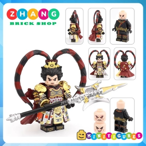 Đồ chơi xếp hình Lữ Bố chiến thần trong Tam Quốc Diễn Nghĩa Three Kingdom Minifigures