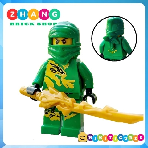 Đồ chơi xếp hình Ninjago DX Kai Cole Jay Zane Lloyd Minifigures Jinrun DX