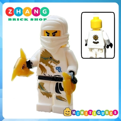 Đồ chơi xếp hình Ninjago DX Kai Cole Jay Zane Lloyd Minifigures Jinrun DX
