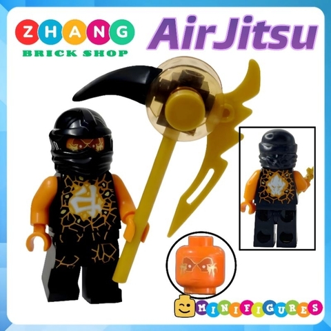 Đồ chơi xếp hình Ninjago Airjitzu Lloyd Kai Cole Zane Nya Jay Minifigures