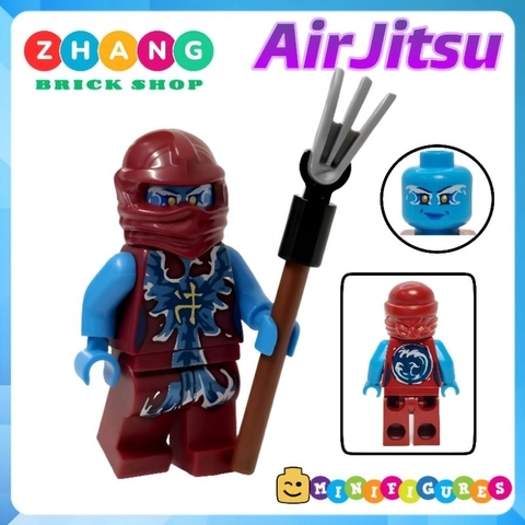 Đồ chơi xếp hình Ninjago Airjitzu Lloyd Kai Cole Zane Nya Jay Minifigures