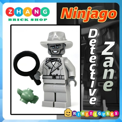 Đồ chơi xếp hình Ninjago Detective Zane thám tử Minifigures Ninjago Dragons Rising