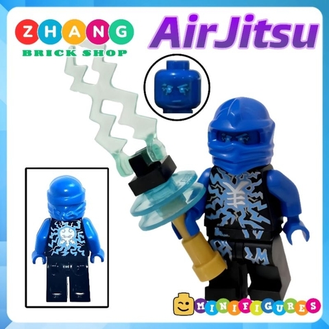 Đồ chơi xếp hình Ninjago Airjitzu Lloyd Kai Cole Zane Nya Jay Minifigures