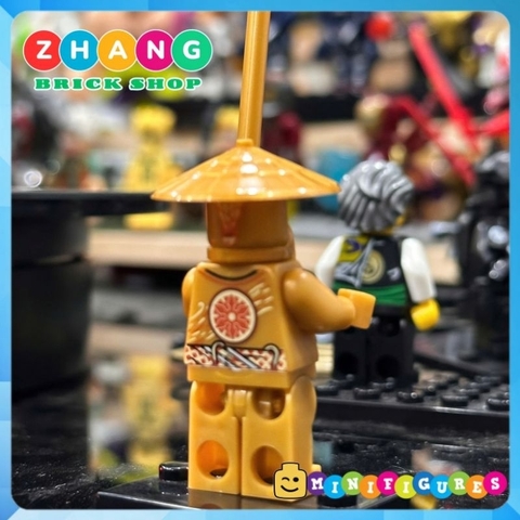 Đồ chơi xếp hình Ninjago Master Wu golden bậc thầy nguyên tố Minifigures bản kỷ niệm 10 năm