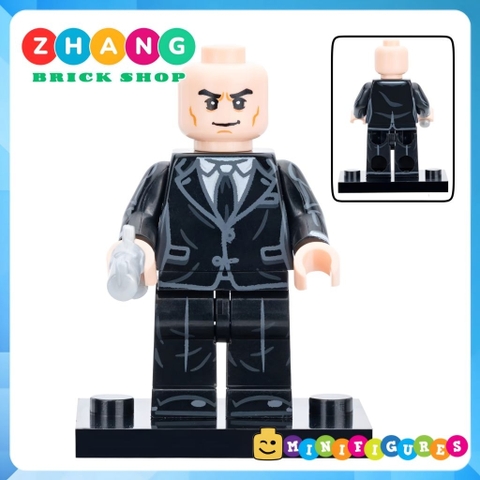 Đồ chơi lắp ráp siêu nhân Super Man - Lex Luther - Ultraman- Mr Terrific - Hawkgirl Minifigures Zhang G0139