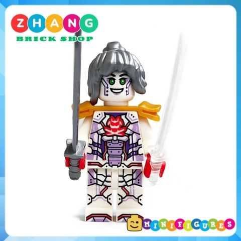 Đồ chơi lắp ráp Ninjago Dragons Rising Season 3 Pixal Nindroid Army Minifigures Zhang Brick Shop