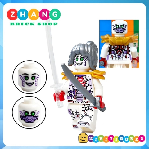 Đồ chơi lắp ráp Ninjago Dragons Rising Season 3 Pixal Nindroid Army Minifigures Zhang Brick Shop