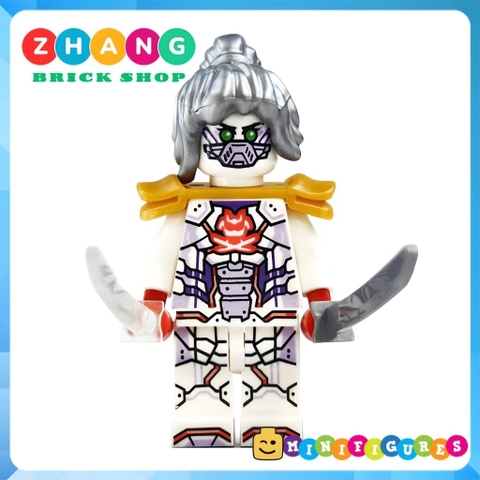 Đồ chơi lắp ráp Ninjago Dragons Rising Season 3 Pixal Nindroid Army Minifigures Zhang Brick Shop