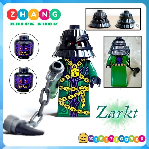 Đồ chơi lắp ráp Ninjago Dragons Rising 3 bậc thầy nguyên tố bí ẩn Forbidden Five Rox Kur Drix Zarkt Nokt Minifigures