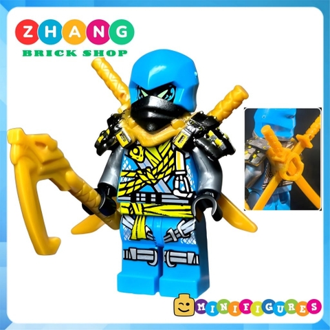 Đồ chơi lắp ráp Ninjago Climber Kai Cole Zane Jay Nya Lloyd Minifigures bản sơn Dragons Rising Zhang Brick Shop