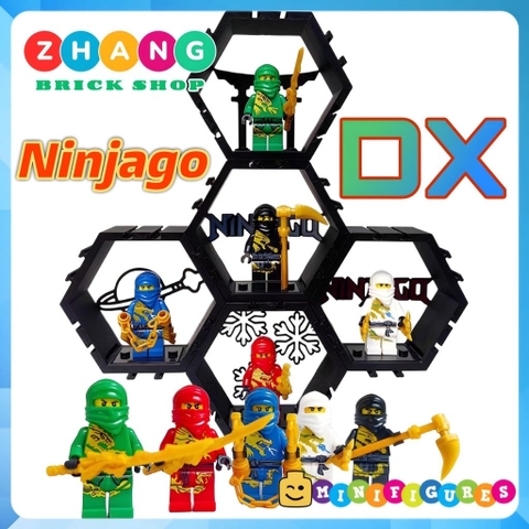 Đồ chơi lắp ráp Ninjago DX Kai Cole Jay Zane Lloyd Minifigures bản sơn Zhang Brick Shop
