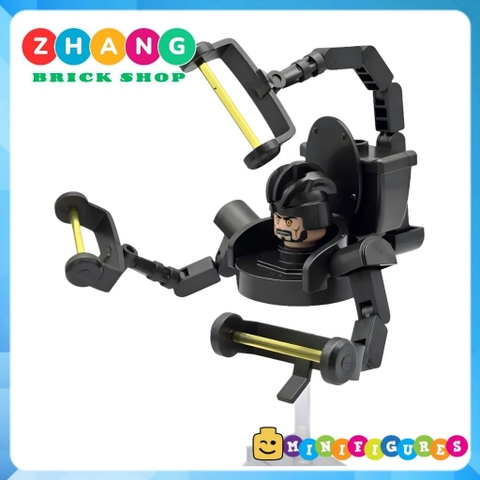 Đồ chơi lắp ráp Skibidi Toilet Detainer Astro Toilet 2.0 Minifigures K2184 KDL825 [Zhang Brick Shop]