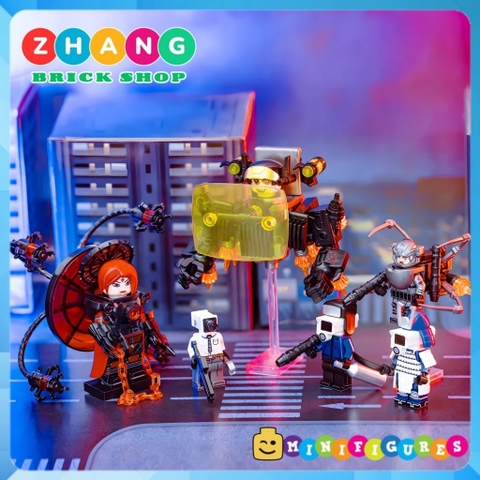 Đồ chơi lắp ráp Skibidi Toilet Gman 5.0 Minifigures KDL838 K2251 [Zhang Brick Shop]