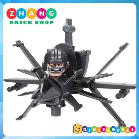 Đồ chơi lắp ráp Skibidi Toilet Interceptor Astro Toilet man Minifigures KDL833 K2221 [Zhang Brick Shop]