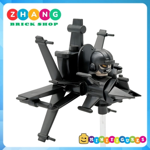 Đồ chơi lắp ráp Skibidi Toilet Interceptor Astro Toilet man Minifigures KDL833 K2221 [Zhang Brick Shop]
