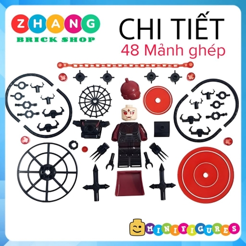 Đồ chơi lắp ráp Skibidi Toilet Duchess Astro Toilet Minifigures KDL838 K2247 [Zhang Brick Shop]