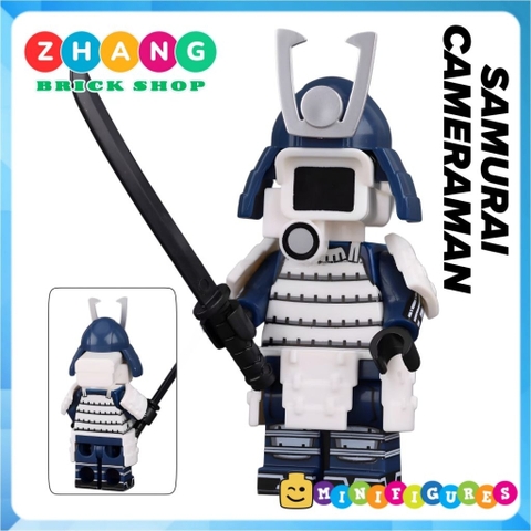 Đồ chơi lắp ráp Skibidi Toilet Samurai Cameraman Minifigures KDL838 [Zhang Brick Shop]