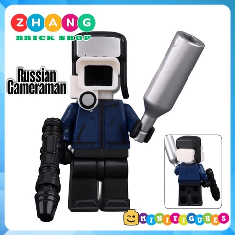 Đồ chơi lắp ráp Skibidi Toilet Samurai Cameraman Minifigures KDL838 [Zhang Brick Shop]