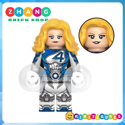 Đồ chơi lắp ráp Fantastic 4 Thing Human Torch Invisible Womans Minifigures G0146 [Zhang Brick Shop]