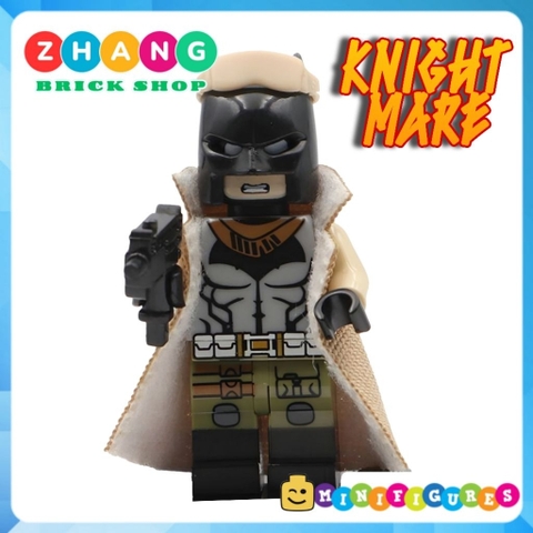 Đồ chơi lắp ráp người dơi batman Red son Knight mare Minifigures WM477 WM478 [Zhang Brick Shop]