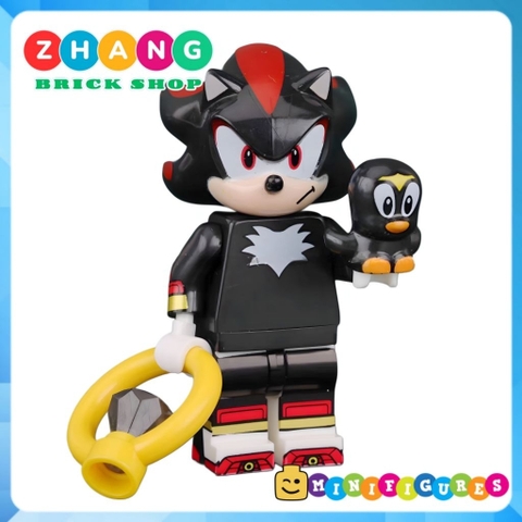 Đồ chơi lắp ráp Super Sonic Miles Prower Eggman Rogue The Bat Knuckles Amy Rose Shadow Minifigures KDL835 Zhang Brick