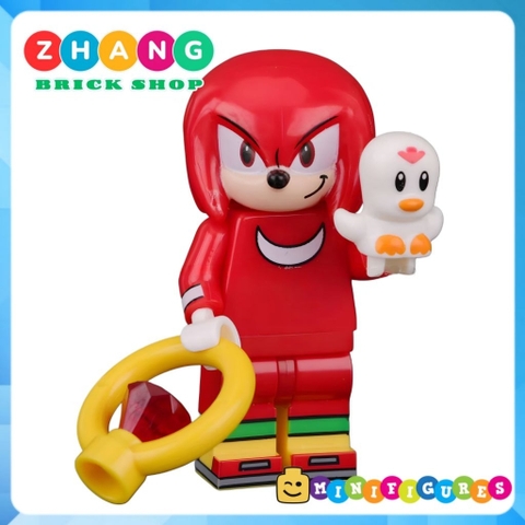 Đồ chơi lắp ráp Super Sonic Miles Prower Eggman Rogue The Bat Knuckles Amy Rose Shadow Minifigures KDL835 Zhang Brick