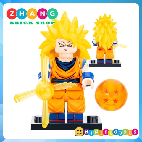 Đồ chơi lắp ráp Dragon Ball Majin Buu Perfect Cell Son Gohan Gotenks Vegetto Trunks Vegeta Son Goku Minifigures WM6182