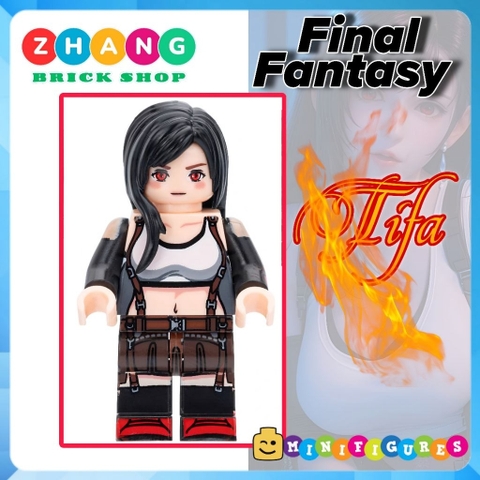 Đồ chơi lắp ráp Tifa Lockhart trong Final Fantasy VII Minifigures DT8903 DT006 [Zhang Brick Shop]