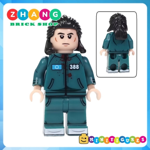Đồ chơi lắp ráp Trò chơi con mực Squid game Seong Gi Hun Lee Myung gi Minifigures KDL842 Zhang Brick Shop