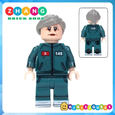 Đồ chơi lắp ráp Trò chơi con mực Squid game Seong Gi Hun Lee Myung gi Minifigures KDL842 Zhang Brick Shop