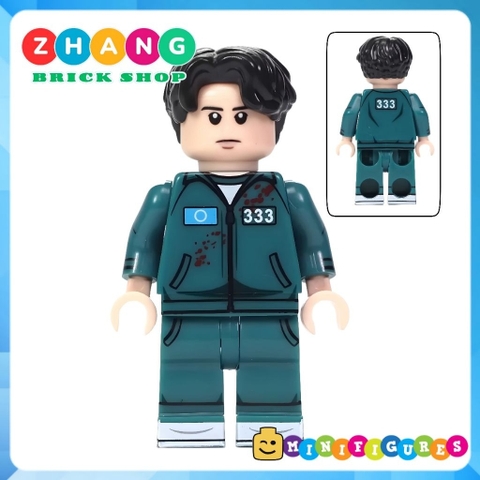 Đồ chơi lắp ráp Trò chơi con mực Squid game Seong Gi Hun Lee Myung gi Minifigures KDL842 Zhang Brick Shop