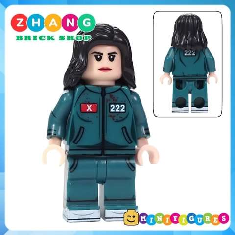 Đồ chơi lắp ráp Trò chơi con mực Squid game Seong Gi Hun Lee Myung gi Minifigures KDL842 Zhang Brick Shop