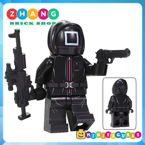Đồ chơi lắp ráp Trò chơi con mực Squid game Seong Gi Hun Lee Myung gi Minifigures KDL842 Zhang Brick Shop