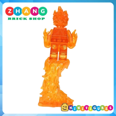 Đồ chơi lắp ráp Human Torch siêu anh hùng người lửa trong Fantastic 4 Minifigures G0151 G0384 Zhang Brick Shop