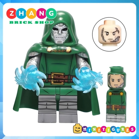 Đồ chơi lắp ráp Doctor Doom siêu anh hùng Marvel Fantastic four Minifigures TV6214 TV1114 TV1115 Zhang Brick Shop