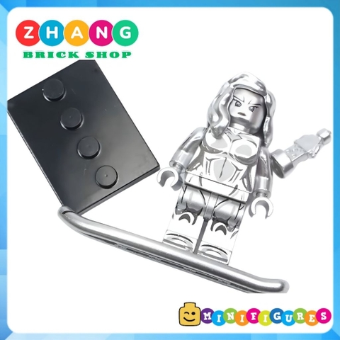 Đồ chơi lắp ráp Silver Surfer trong siêu anh hùng Fantastic four Minifigures TV6214 TV1117 Zhang Brick Shop