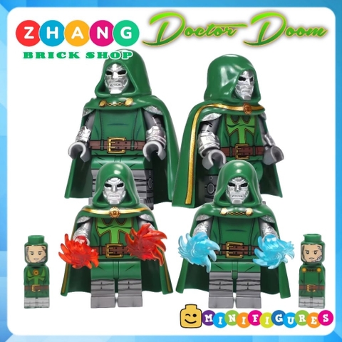 Đồ chơi lắp ráp Doctor Doom siêu anh hùng Marvel Fantastic four Minifigures TV6214 TV1114 TV1115 Zhang Brick Shop