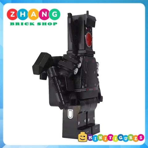 Đồ chơi lắp ráp Large Speakerman trong Skibidi Toilet Minifigures KDL846 K2299 Zhang Brick Shop