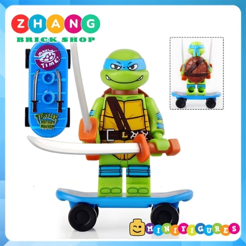 Đồ chơi lắp ráp Ninja rùa Mutant Ninja Turtles Donztello - Leonardo - Raphael - Michel Angelo Minifigures KDL817