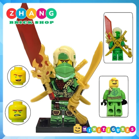 Đồ chơi lắp giáp ninjago Dragons Rising 4 Kai Cole Lloyd Nya Zane Wu Sora Arin Minifigures Zhang Brick Shop