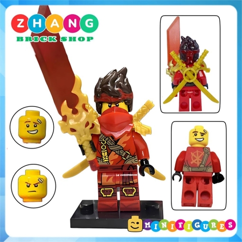 Đồ chơi lắp giáp ninjago Dragons Rising 4 Kai Cole Lloyd Nya Zane Wu Sora Arin Minifigures Zhang Brick Shop